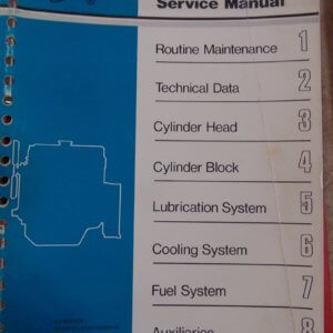 JCB 38TD & 4198 Engines Leyland Service Manual