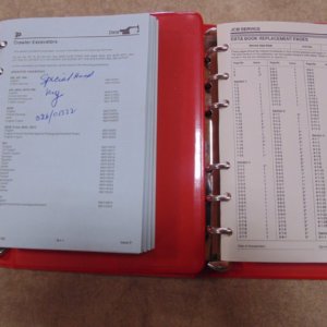 JCB 2 book set in box 5"x4" Technical Data Manual