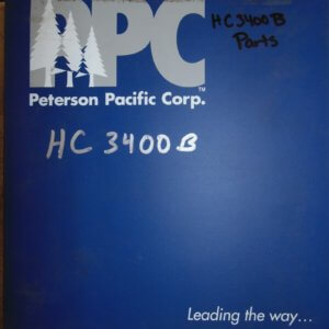 Peterson Pacific Corp HC 3400B Parts Manual