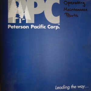 Peterson Pacific Corp DDC 5000G Operation, Maintenance, Parts Manual