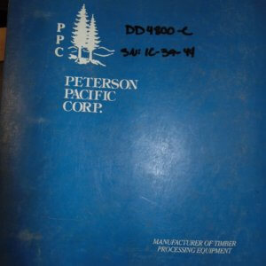 Peterson Pacific Corp DD4800-C Parts Manual