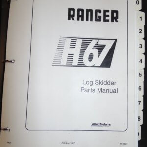 Clark Ranger H67 Log Skidder Parts Manual