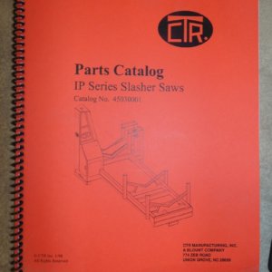 CTR IP Series Slasher Saws