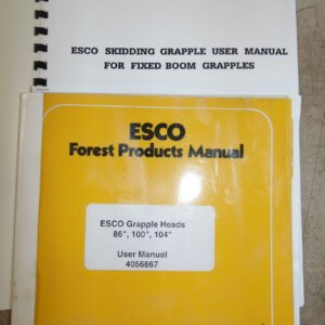Esco Forest Products Manual