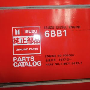 Isuzu 6BB1 Diesel Engine Parts Manual