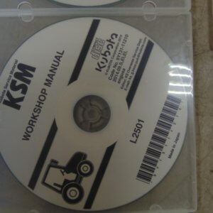 Kubota L2501 Workshop Manual on CD