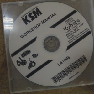 Kubota LA1065 Workshop Manual on CD