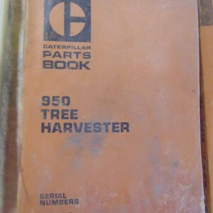 Caterpillar 950 Tree Harvester Parts Manual 49U1