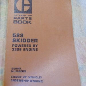 Caterpillar 528 Skidder Parts Manual 51S288