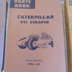 Caterpillar 621 Scraper Parts Manual 37G1