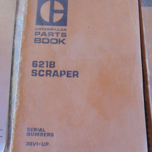 Caterpillar 621B Scraper Parts Manual 36V1