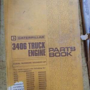 Caterpillar 3406 Truck Engine Parts Manual 92U14043