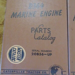 Caterpillar D364 Marine Engine Parts Manual 20B56+