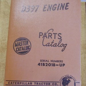 Caterpillar D397 Engine Parts Manual 41B2018