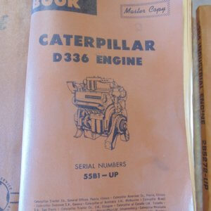 Caterpillar D336 Engine Parts Manual 55B1