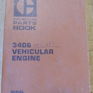 Caterpillar 3406 Vehicular Engine Parts Manual 70V1