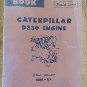 Caterpillar D330 Engine Parts Manual 85B1