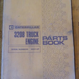 Caterpillar 3208 Truck Engine Parts Manual 40S1+