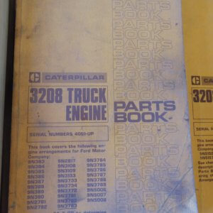 Caterpillar 3208 Truck Engine Parts Manual 40S1
