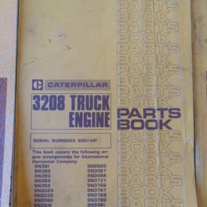 Caterpillar 3208 Truck Engine Parts Manual for International Harvester 40S1