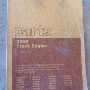 Caterpillar 3208 Truck Engine Parts Manual 51Z1 32Y68441