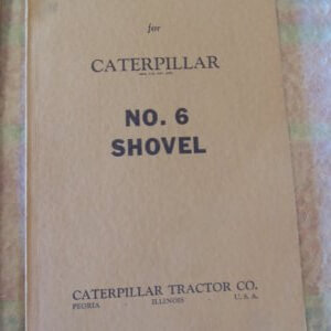Caterpillar 6 Shovel Service Information