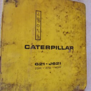 Caterpillar 621 J621 Tractor Scraper Service Manual 23H 37G 43H