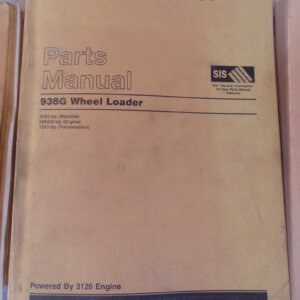 Caterpillar 938G Wheel Loader Parts Manual 4YS1