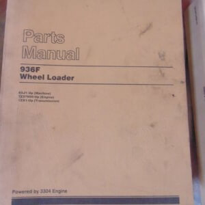 Caterpillar 936F Wheel Loader Parts Manual 8AJ1