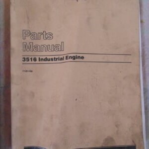 Caterpillar 3516 Industrial Engine Parts Manual 71Z1
