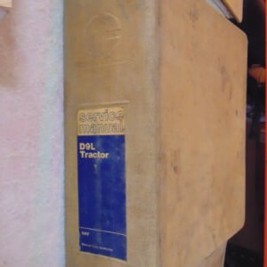 Caterpillar D9L Tractor Service Manual 14Y
