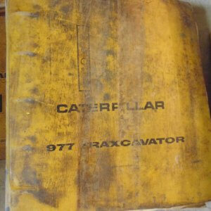 Caterpillar 977 Traxcavator Parts Manual 46H1 76H1