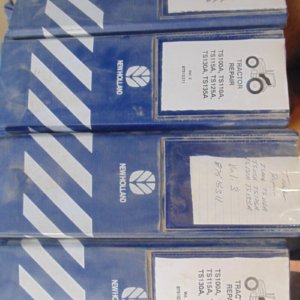 New Holland TS100A TS110A TS115A TS125A TS130A TS135A Tractor Repair Manual