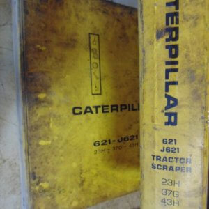 Caterpillar 621 J621 Tractor Scraper Service Manual 23H 37G 43H