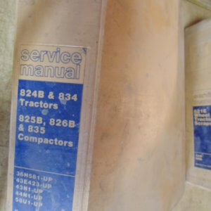 Caterpillar 824B 834 Tractor 825B 826B 835 Compactor Service Manual