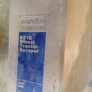 Caterpillar 621E Wheel Tractor Scraper Service Manual