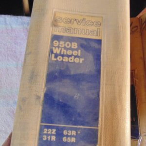 Caterpillar 950B Wheel Loader Service Manual