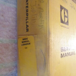Caterpillar 980C Wheel Loader Service Manual