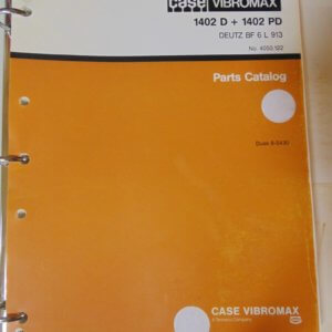 Case Vibromax Parts Manual