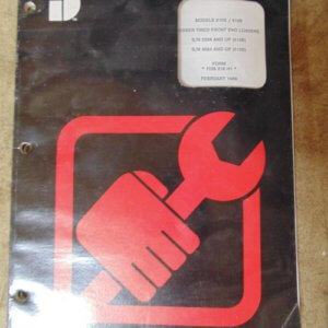 Dresser 510B 515B Rubber Tired Front End Loader Parts Manual