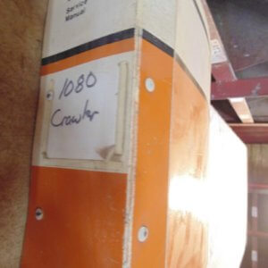 Case 1080 Crawler Repair Manual
