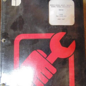 Dresser D24N D240T D240TA D359N D359T D359TA Engines Service Manual