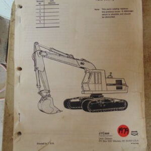 Case 50 Crawler Series D Parts Manual