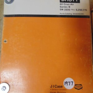 Drott 40 Cruz-Air Parts Manual