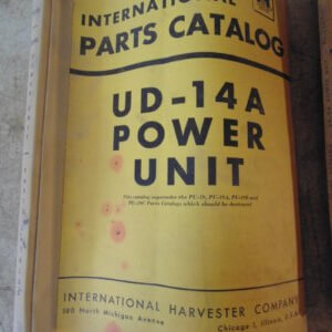 International Harvester UD-14A Power Unit Parts Manual
