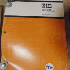 Case Model W26B Articulated Loader Parts Manual