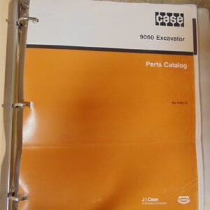 Case 9060 Excavator Parts Manual