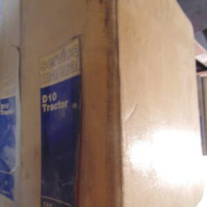 Caterpillar D10 Tractor Service Manual 76X 84W