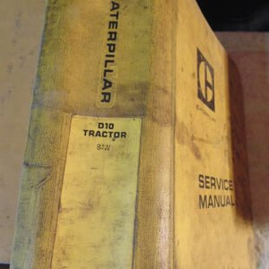 Caterpillar D10 Tractor Service Manual 84W