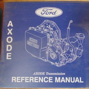 Ford Axode/AX4S Transmission Service Manual